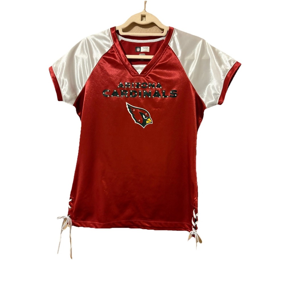 Arizona Cardinals Women's‎ Shirt M Red/White Team Apparel NFL